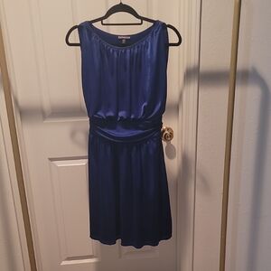 CCO ALL NEED TO GO!! Express Women's Royal Blue Dress
